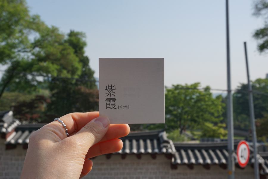자하 브랜딩 작업