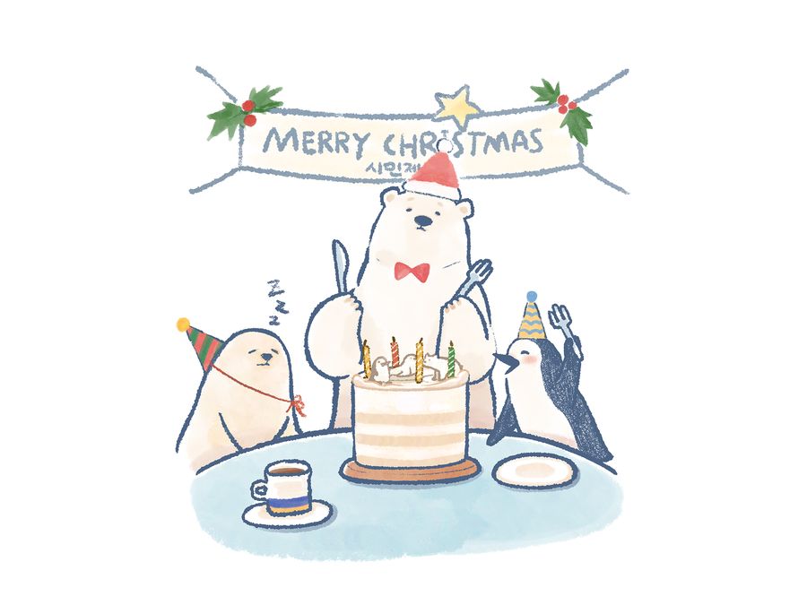시민제과 크리스마스 작업 1